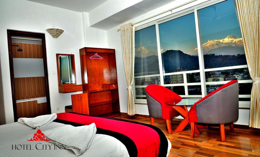 Hotel City Inn - Mountain View Покхара Екстер'єр фото